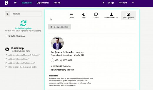 How to Edit Your HTML Email Signature - A Bybrand Guide