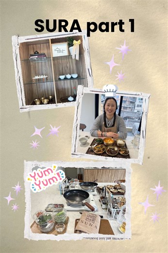 Tried a fantastic Korean cooking class at @sura.seoul inspired by surasang, the royal dining table of the Joseon dynasty. — Part 1: mandu kimchi jeon Part 2: the full royal table meal 👀 . . . . . #koreanfood #seoullife #koreanculture #visitseoul #lifeinkorea . korean cooking class in seoul | sura cooking experience | korean royal cuisine surasang | things to do in seoul | korea travel activity