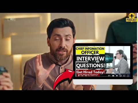 Chief Information Officer Interview Questions & Answers | How To Ace Chief Information Officer