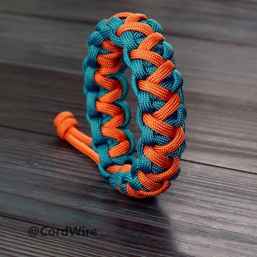 Zigzag Cobra paracord bracelet #paracordbracelet #paracord #bracelet #paracordcrafts