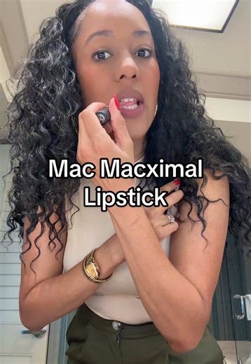 MAC Macximal Lipstick in Soar: The Perfect Fall Shade