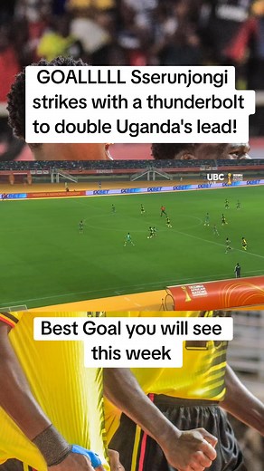 Sserunjongi's Stunning Thunderbolt Goal for Uganda