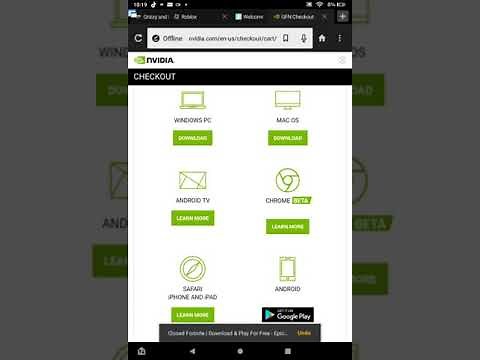 How to get Nvidia GeForce Now on Fire HD 8 Tablet.