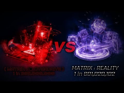 매트릭스 변이들의 대결.. 오버드라이브 🟥 vs 리얼리티 ⚙️ | Sol's RNG