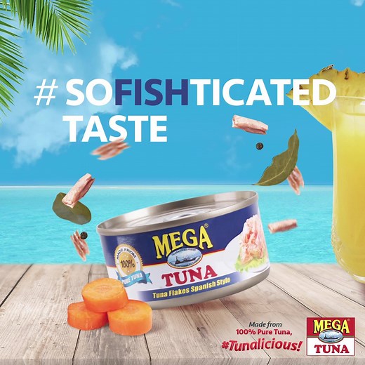 A Spanish style a day keeps the hunger away! With the Mega Tuna Spanish Style, you can enjoy a meal that's gourmet in heaven! :) | Mega Tuna