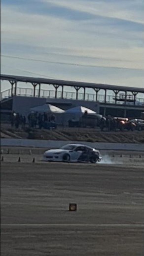 It's a drift party at the Firebird Raceway track in Phoenix, Arizona. #drift