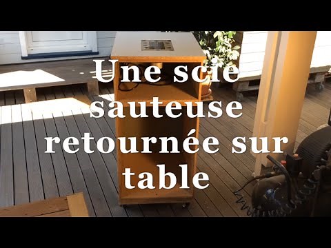 Scie sauteuse sur table
