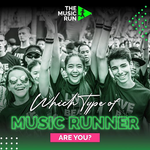Are you a sprinter, dancer, paparazzi, or stroller at The Music Run events? Let us know in the comments below! 🎵🏃 #TheMusicRunSG #TMRSG #LiveTheBeat #Run #Music #Party | The Music Run
