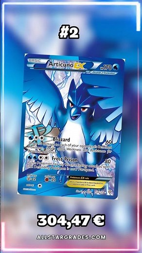Top 10 Articuno Pokemon Cards!