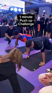 1 minute push up challenge. 💪 | Jid Durano
