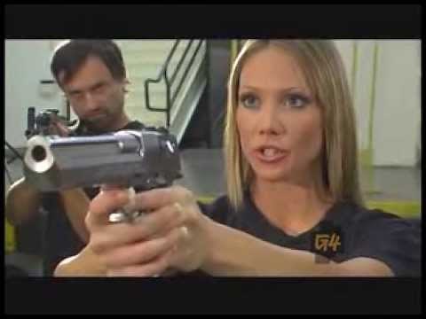 Attack of the Show "Lesbionic Woman" Nikki Tomlinson & Olivia Munn