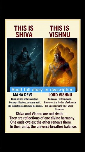 Shiva vs Vishnu: The Real Truth No One Told You 🔱✨ | Sanatan Dharma Secrets