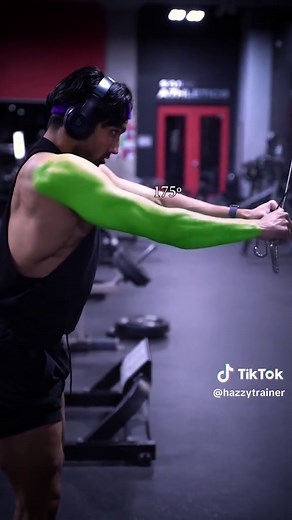 Maximize your Cable Rear Delt Flyes Step 1: Position the Height of the Cable 2-3 Notches from the Highest Setting. Step 2: Have a Slight Bend at your Elbows roughyl 175 Degrees. Step 3: Instead of Having your Chest Caving In, Imagine having a Proud Superman Chest, Not Hyperextended, but your Spine Neutral. Step 4: Pull the Cables Diagonally down roughly 45 Degrees. Step 5: Lastly, Resist the Cables on the Way Up and watch your Rear Delts BURN. 🔥 Save this for next time you train your Rear Delts