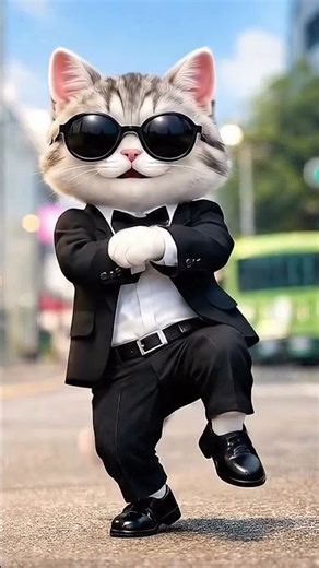 Cat-gangnam style #minions #cats #music