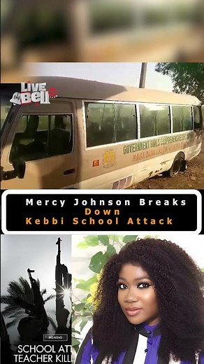 Mercy Johnson Breaks Down: "Kebbi School Attack Is Simply Heartbreaking" 💔