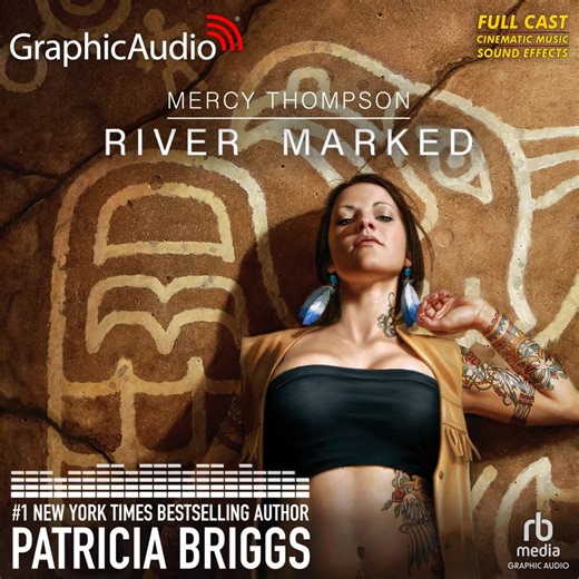 Listen to a dramatized sample from the upcoming Mercy Thompson 6: River Marked by Patricia Briggs. https://loom.ly/B1eR6FM. Coyote shifter Mercy Thompson and Alpha werewolf Adam finally reach the altar. But when they make the Columbia River their honeymoon destination, their newlywed bliss turns into a fight for survival... | GraphicAudio