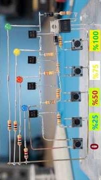 4-Step Voltage Selector Using Push Buttons