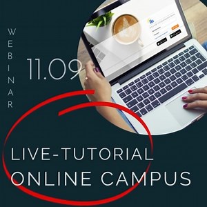 Hallo zusammen 😀! In gut vier Stunden treffen wir uns im WEBINAR "Live Tutorial Online-Campus". Ohne Anmeldung und Kosten zeigen wir Euch die wichtigsten Funktionen unserer Lernplattform LIVE und beantworten alle Eure Fragen. Den Link zur Veranstaltung findet Ihr auf der Startseite des Online-Campus in der Box "Neues aus meinem Studium". Bis später! | ILS Institut für Lernsysteme