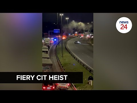 WATCH | Security guards ambushed by 12 armed suspects in Pretoria CIT-heist