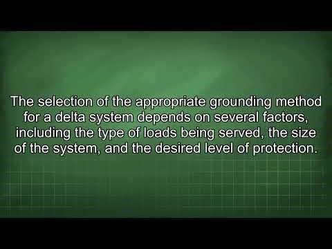 Delta Grounding Systems Explained in the Electrical Code
