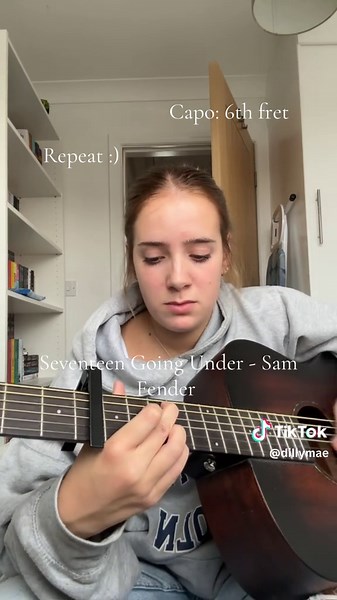 Seventeen Going Under - Sam Fender - Guitar Tutorial #fyp #foru #for #viral #guitar #guitartok #acoustic #samfender #seventeen #seventeengoingunder #samfendermusic #guitartutorial #beginner #chords #guitarchords #tabs #guitartabs #tutorial