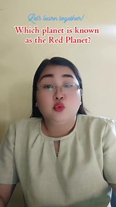 11K views · 91 reactions | Which planet is known as the Red Planet? #trivia #education | Teacher Anne | Facebook