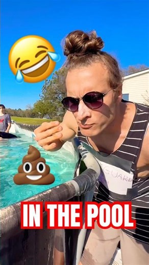 POOP IN THE POOL 💩