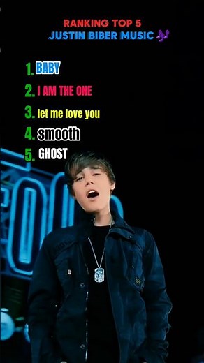 Justin Bieber Songs Ranked From Worst to Best 🎤