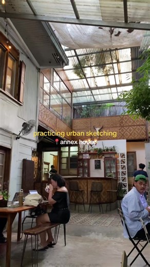 Urban Sketching at Annex House