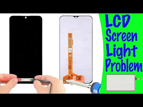 Any mobile phone LCD screen back led light problem repair solution Tutorial#29