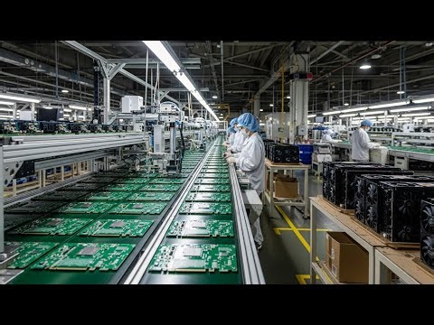 Inside Japan's Graphics Card Factory | GPU High-Performance Gaming Component Production