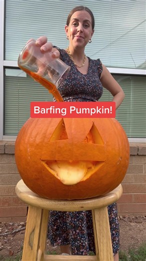 Spooky Science: How to Create a Barfing Pumpkin