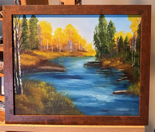 Original Aspen Trees Oil Painting (16x20) - Etsy