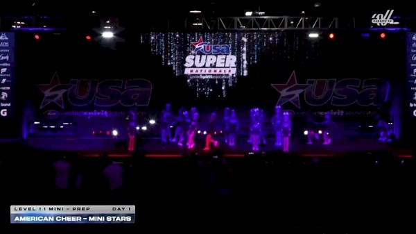 American Cheer - MINI STARS [2026 L1.1 Mini - PREP Day 1] 2026 USA All Star Super Nationals