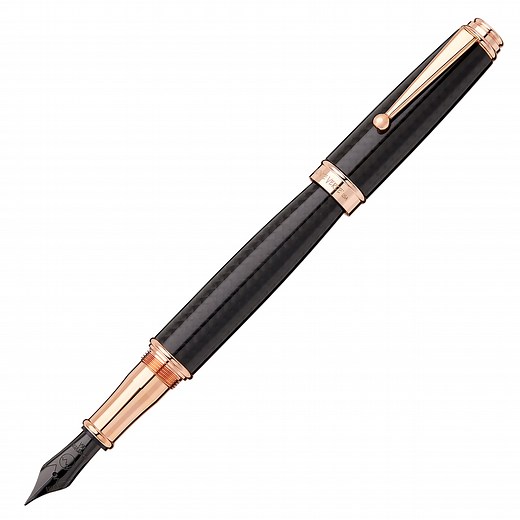 Monteverde Invincia Deluxe Fountain Pen - Rose Gold - The Goulet Pen Company