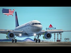 [4K] Infinite Flight | Single Shot | Los Angeles (LAX) - San Francisco (SFO) | Delta Airlines | A320