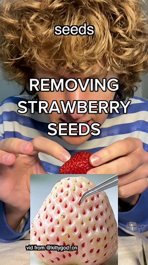 How to Remove Strawberry Seeds Easily and Quickly
