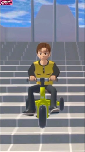 Yuta Jatuh dari Tricycle dan Menangis! 😭🚲/#shorts#shortsfeed#sakura#sakuraschoolsimulator#viral