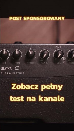 H&K Era C - świetny mały wzmacniacz do gitary akustycznej.