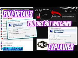 FULL DETAILS YOUTUBE VIEWERS BOT for LIVESTREAM & VIDEOS | VIEW BOT | 유튜브 시청자 봇 |유튜브 뷰봇 | 바카라 [2024]