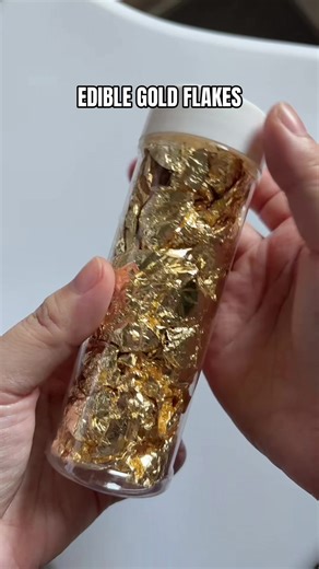 How to Use Edible Gold Flakes for Cake Decorating