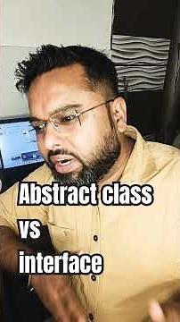 Abstract class Vs Interface In Java #java #javainterviewquestion #oopsinjava #codinginterview