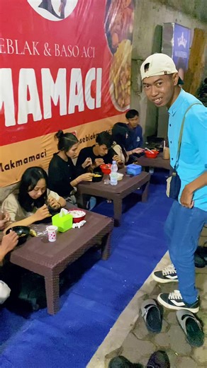 Enak enak gini @SEBLAK MAMACI kalau nge @BAKSO MASROY terbaik #terbaik #kingchoirul #baksomasroy #choirul