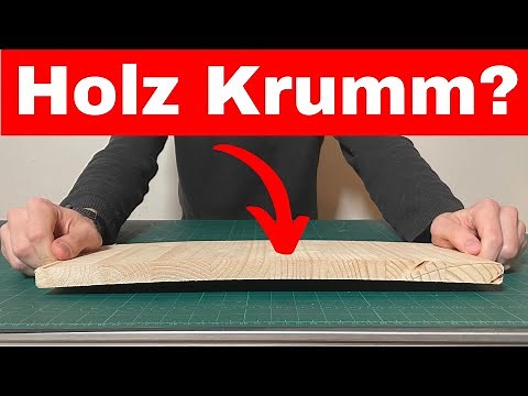 The easiest trick to make crooked wood straight again – without planing!