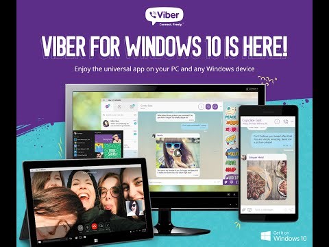 Новый Viber для всех устройств на Windows 10
