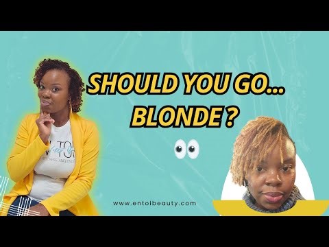 The Truth About Bleaching Locs No One Talks About | Microlocs | Sisterlocs