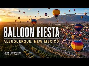 Albuquerque International Balloon Fiesta | Drone Cinematic 4K