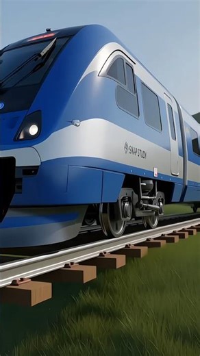 Gyroscopic Train – The Science Behind Why It Never Falls on a Single Rail! 🚄🌀