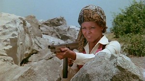 The Muthers (1976) Starring Jeannie Bell, Rosanne Katon, Trina Parks, and Jayne Kennedy. This black-oriented women's prison film from Filipino director Cirio H. Santiago (T.N.T. Jackson) stars Playboy Playmates Rosanne Katon and Jeanne Bell as the leader of a pirate gang who goes undercover at a prison farm to save Bell's sister. As the wicked Serena, Jayne Kennedy cracks a whip and acts nasty until finally leading the obligatory insurrection. The prisoners pick coffee beans and the pirate women