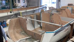 9.9K views · 303 reactions | Hallberg-Rassy hull production at the...